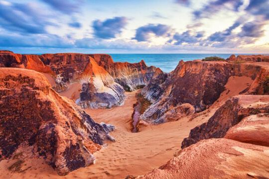 Praia Tabuba Do Morro Branco Suite 04 Pessoas 贝贝里比 外观 照片