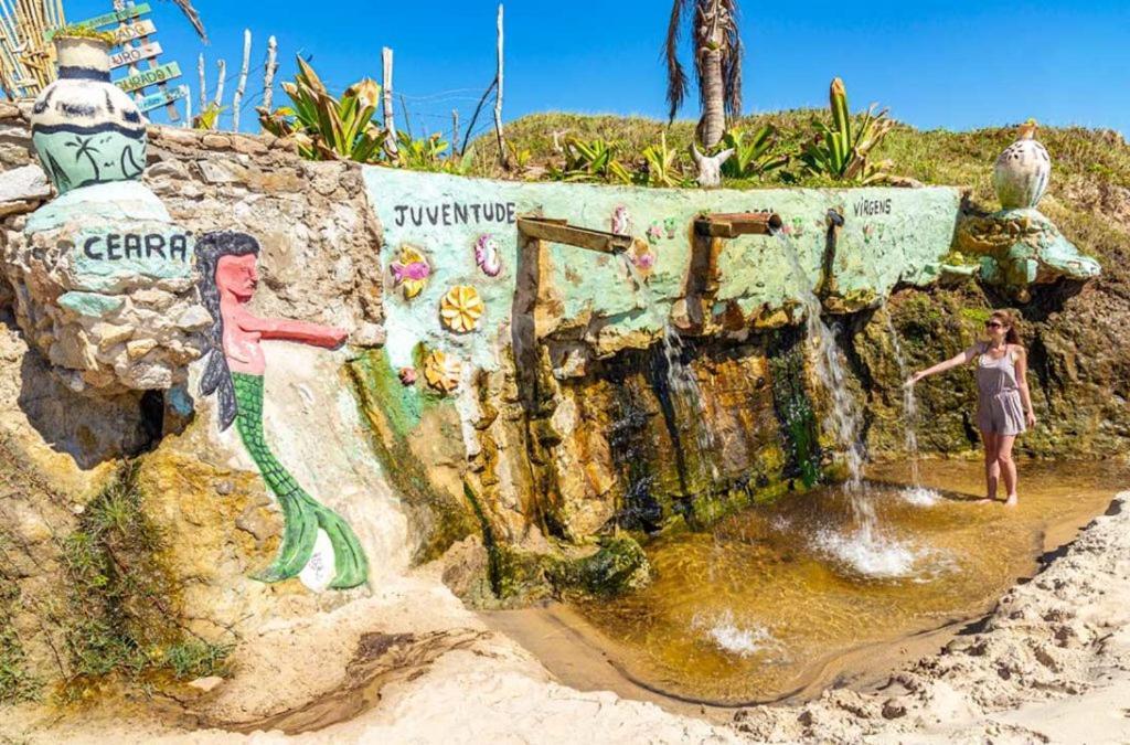 Praia Tabuba Do Morro Branco Suite 04 Pessoas 贝贝里比 外观 照片