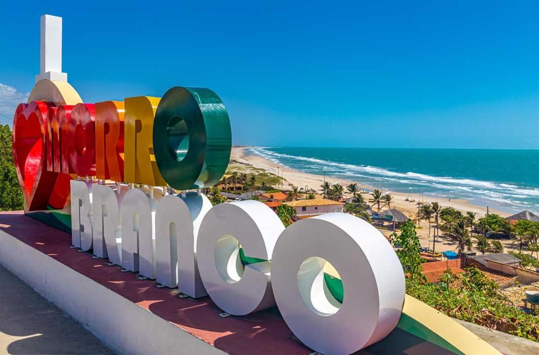 Praia Tabuba Do Morro Branco Suite 04 Pessoas 贝贝里比 外观 照片