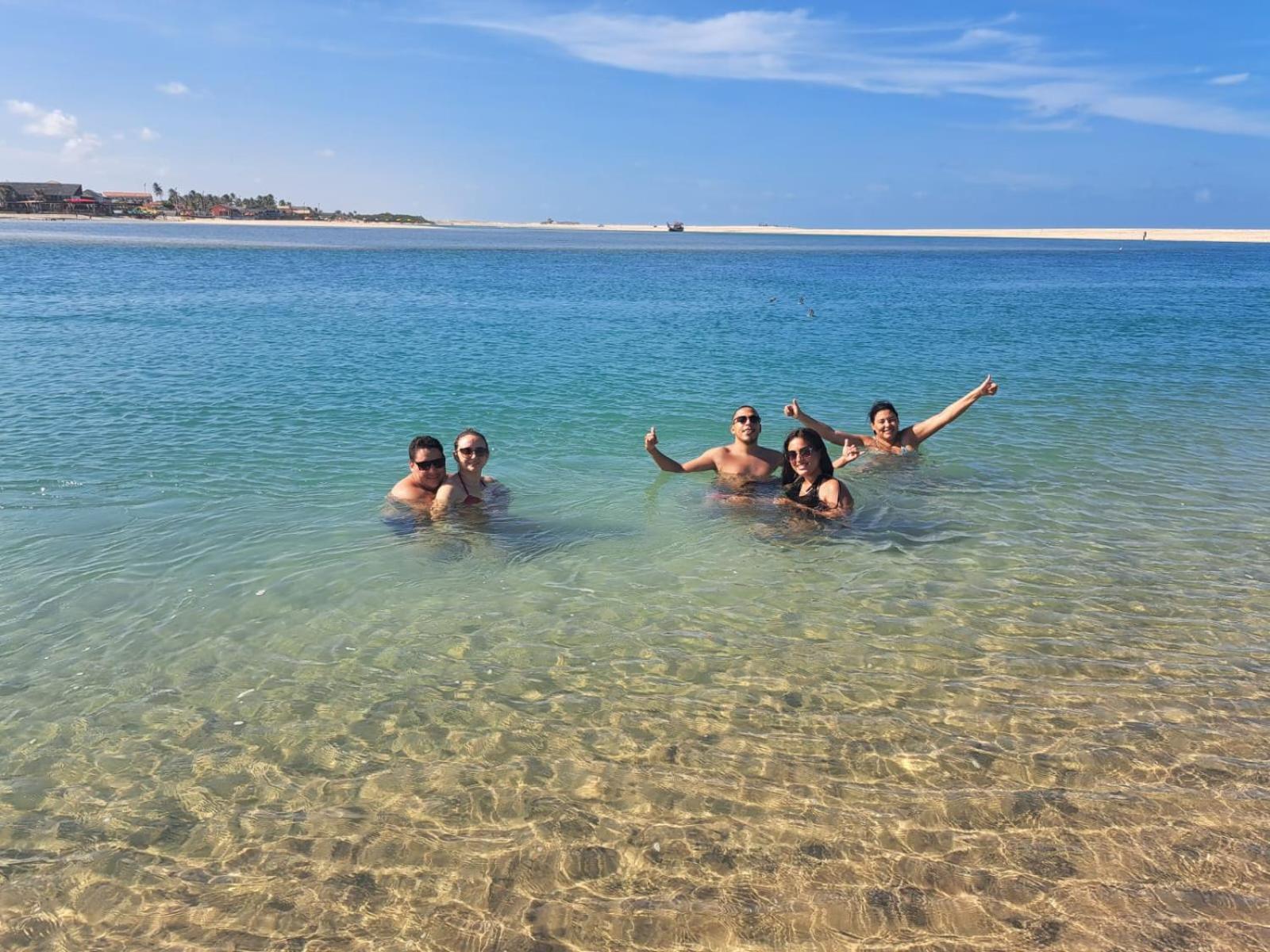Praia Tabuba Do Morro Branco Suite 04 Pessoas 贝贝里比 外观 照片